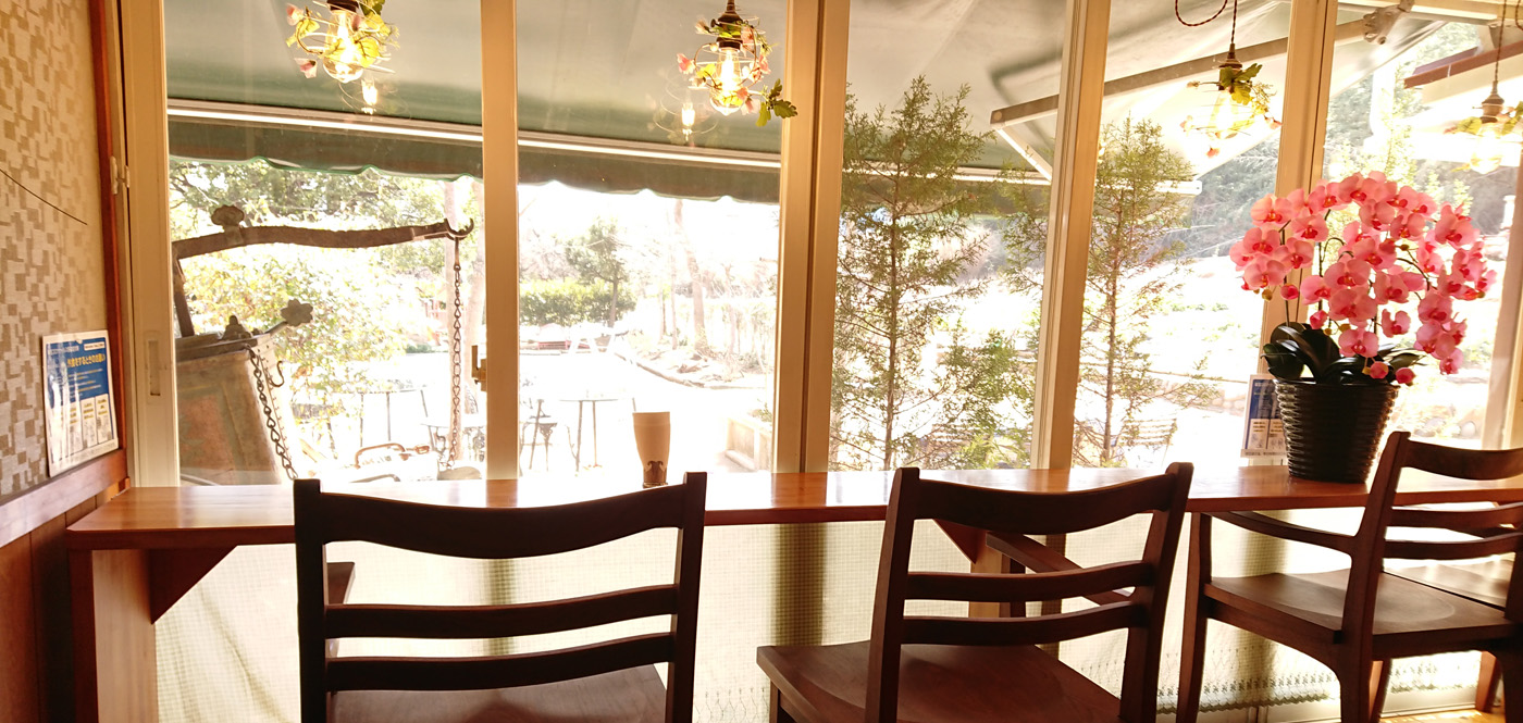 室内からの眺め